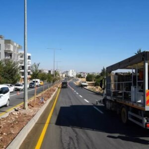 adiyaman belediyesinden 3 cevre yolunda trafik guvenligi icin calismalar p3M6qZPN