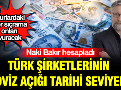 Naki bakir hesapladi turk sirketlerinin doviz acigi tarihi seviyede OKw6e6ME